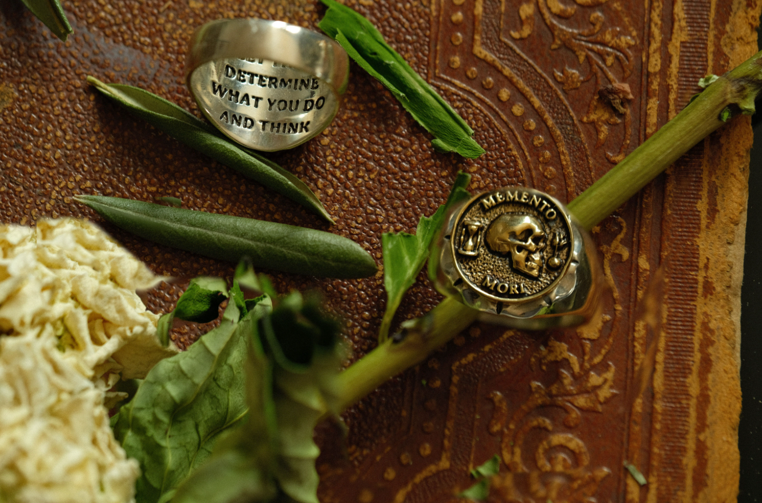 Stoic Store UK Memento Mori Signet Ring