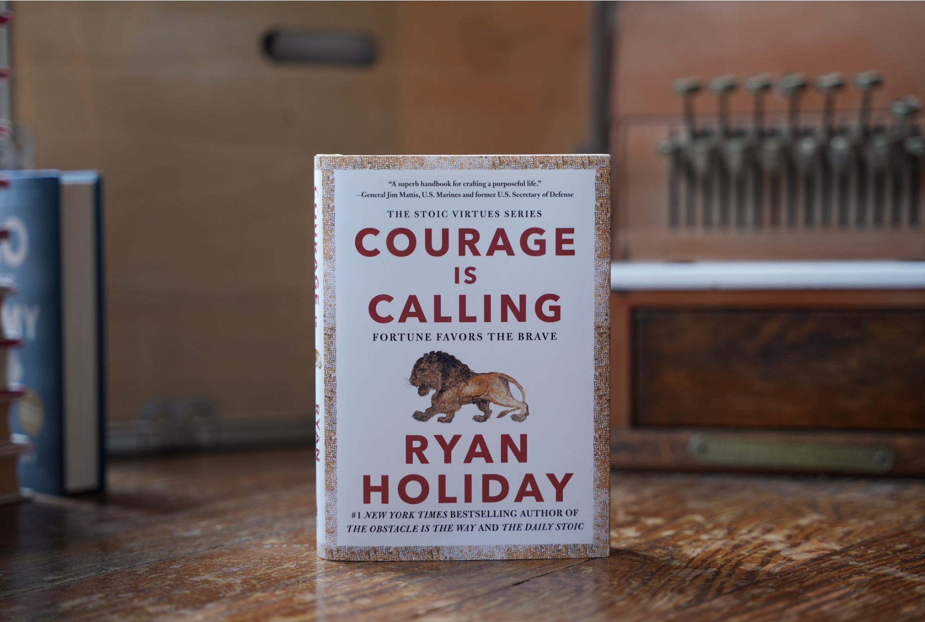 Courage Is Calling: Fortune Favors the Brave (Signed Edition) – Daily Stoic  Store