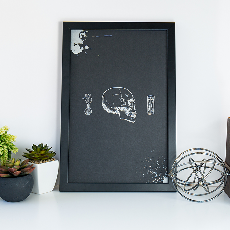 Memento Mori, Memento Vivere Art Board Print for Sale by Antrhopoid  Emporium