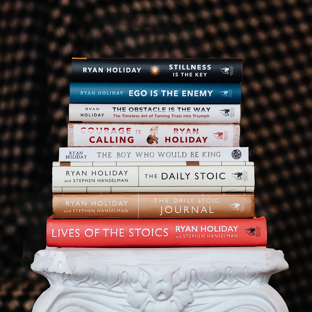 Signed 8-Book Bundle (With 2 FREE Bonus Signed Books) – Daily Stoic Store