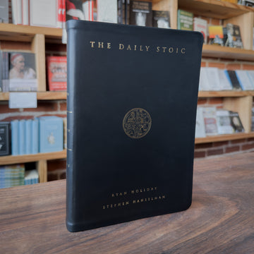 The Daily Stoic (leatherbound signed edition)