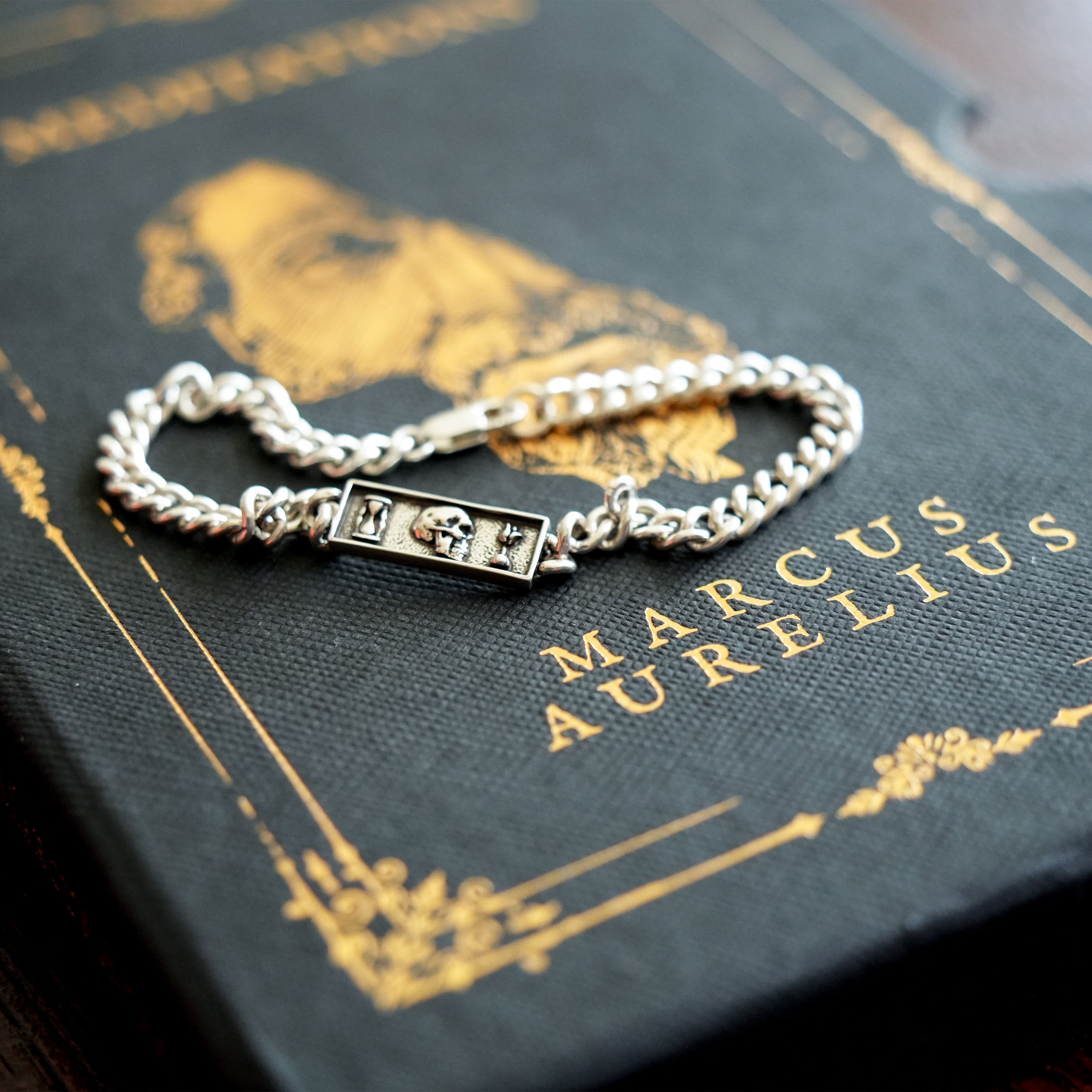 Memento Mori Premium ID Bracelet – Daily Stoic Store