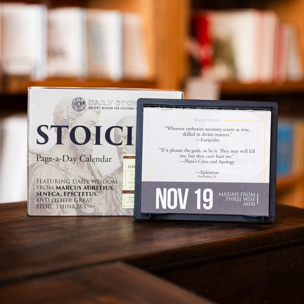 Daily Stoic Page-A-Day Desk Calendar – Daily Stoic Store