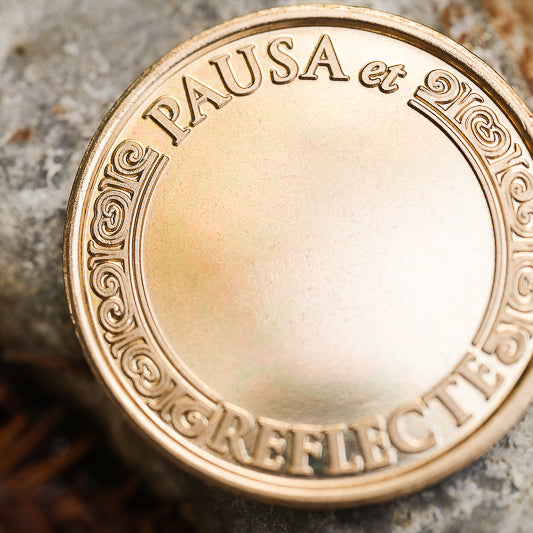 Pause & Reflect Medallion