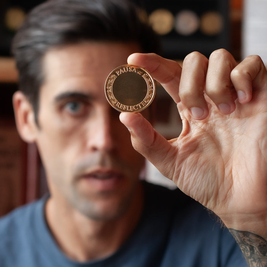 Pause & Reflect Medallion
