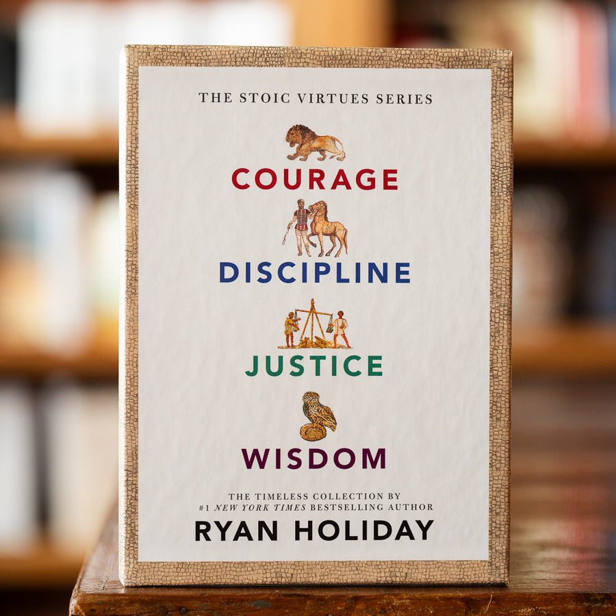 The Stoic Virtues Series Boxed Set (SIGNED EDITION) – Daily Stoic