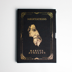 Meditations Leatherbound & How to Read Meditations Guide