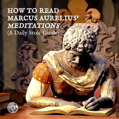 Meditations Leatherbound & How to Read Meditations Guide