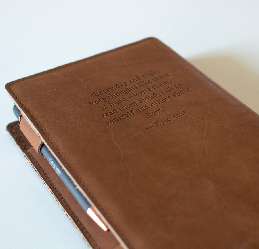 Leather Cover - The Daily Stoic Journal – Daily Stoic Store