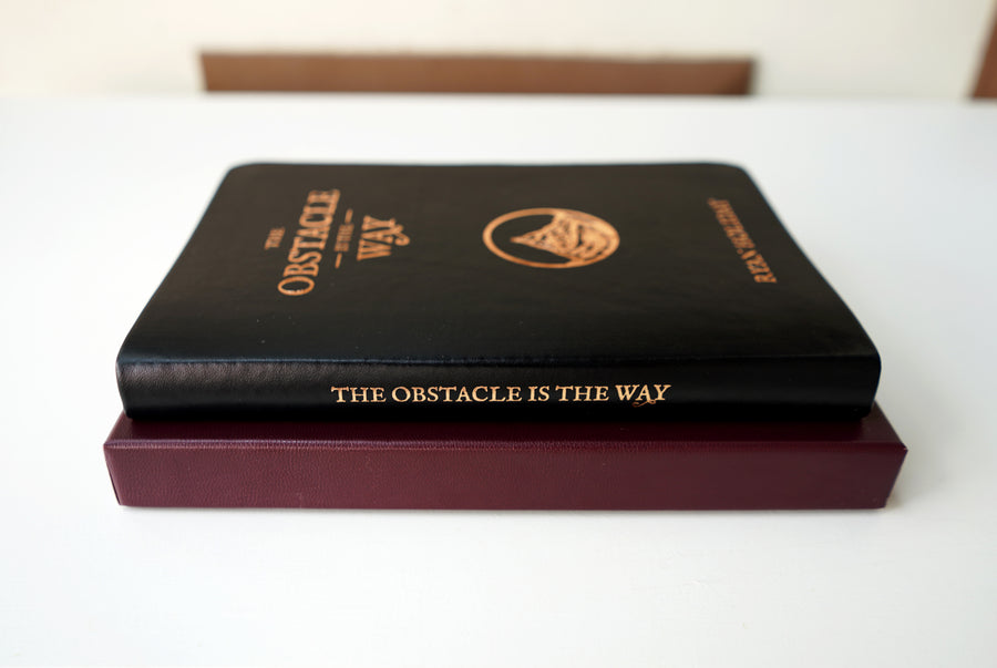 The Obstacle Is the Way (leatherbound signed edition)