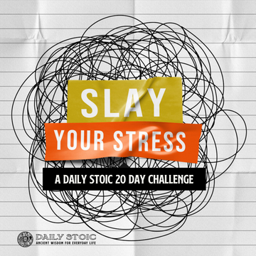 Slay Your Stress:  A Daily Stoic 20 Day Challenge