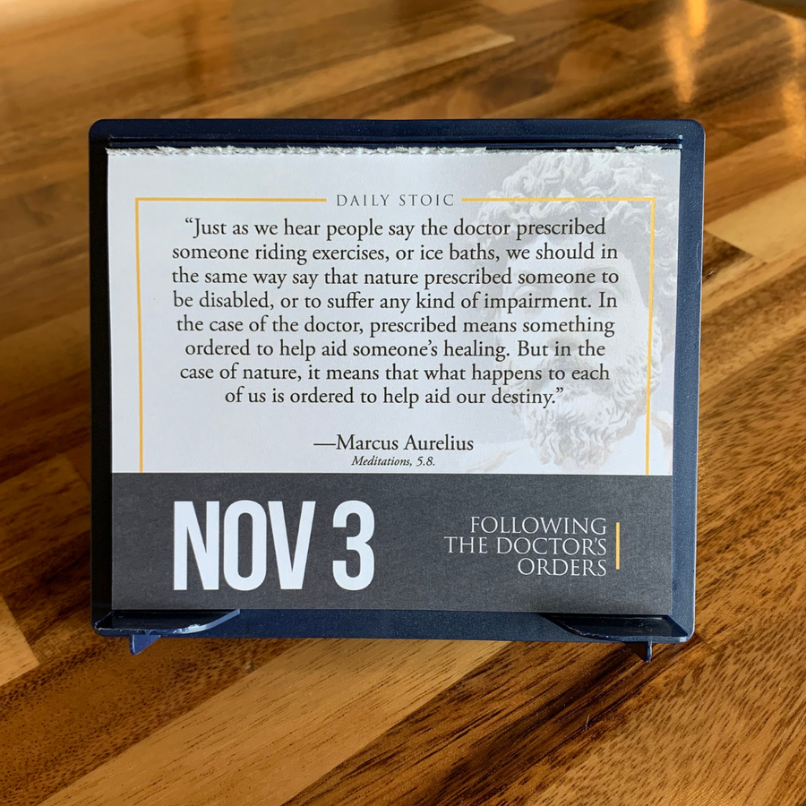 Daily Stoic Page-A-Day Desk Calendar