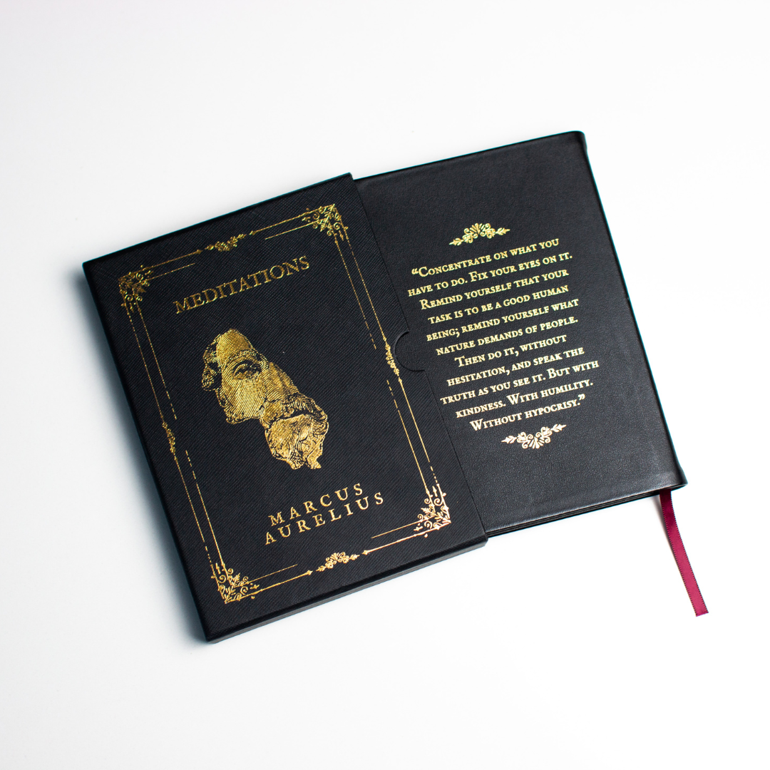 Meditations Meditations - Marcus Aurelius (Premium Leather Edition) [Gregory