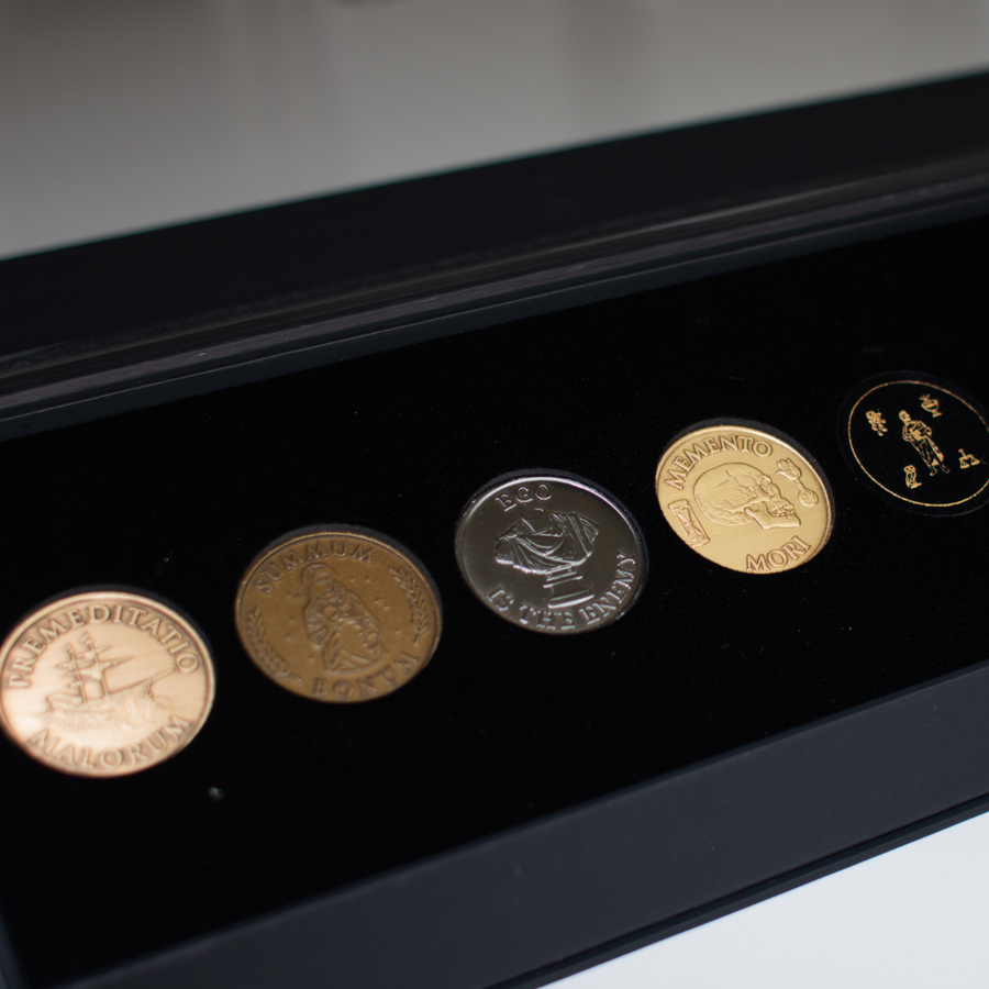 Medalion Display Premium Medallion Bundle Display – Daily Stoic Store