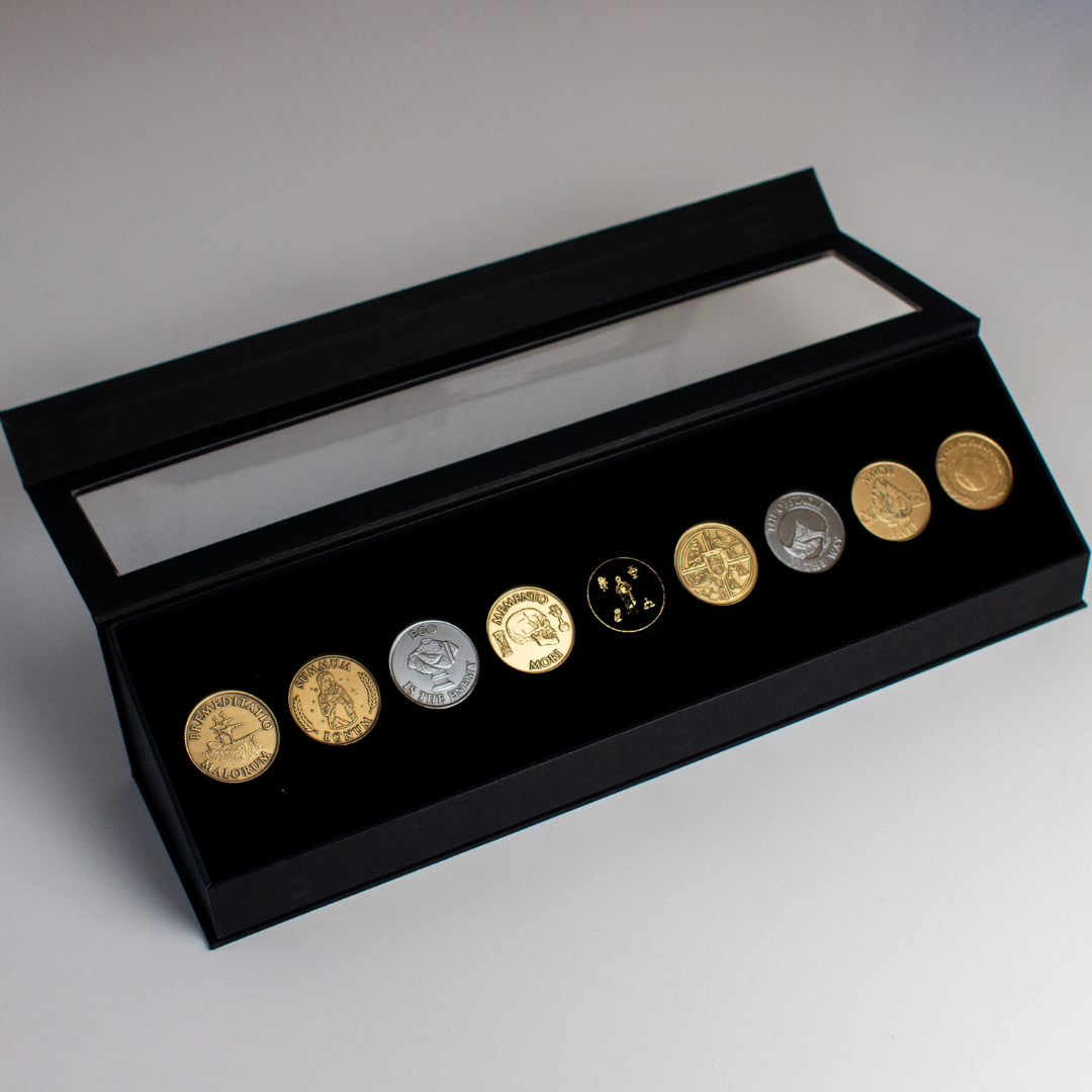 Medalion Display Premium Medallion Bundle Display – Daily Stoic Store