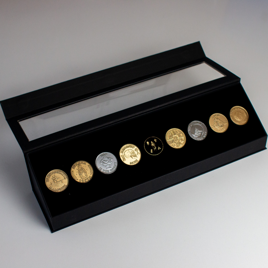 8 Medallion Bundle + Premium Display!